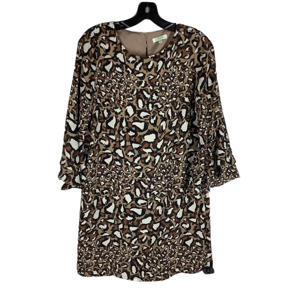 Animal Print Dress Casual Short Jade, Size S Online now