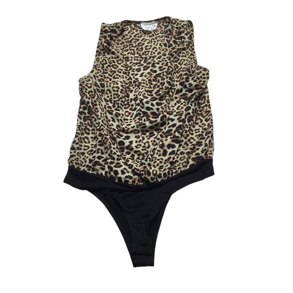 Animal Print Bodysuit Clothes Mentor, Size M Online now