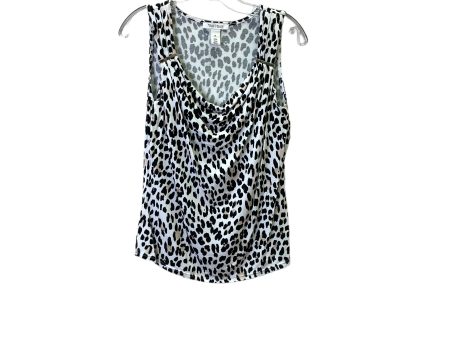 Animal Print Top Sleeveless By White House Black Market, Size: M Online now