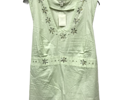 Green Top Sleeveless By J. Jill, Size: Xl Cheap