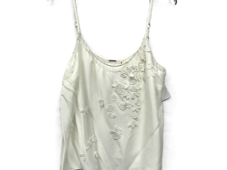 Cream Top Sleeveless By Elie Tahari, Size: Xl Online