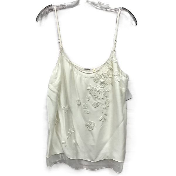 Cream Top Sleeveless By Elie Tahari, Size: Xl Online