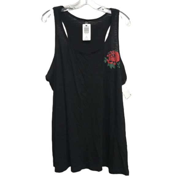 Black Top Sleeveless By Torrid, Size: 3x on Sale