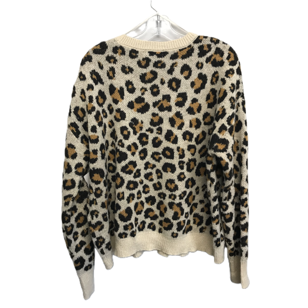 Animal Print Sweater By Knox Rose, Size: Xl Cheap