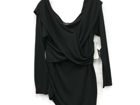 Black Top Long Sleeve By Ingrid & Isabel, Size: Xl Fashion