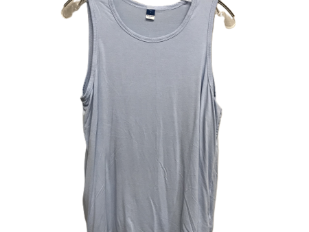 Blue Top Sleeveless Basic By Old Navy, Size: L Discount