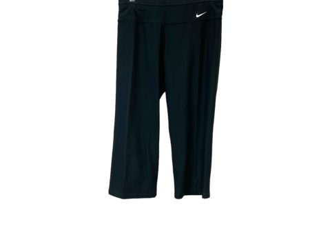 Black Athletic Capris By Nike, Size: M Fashion